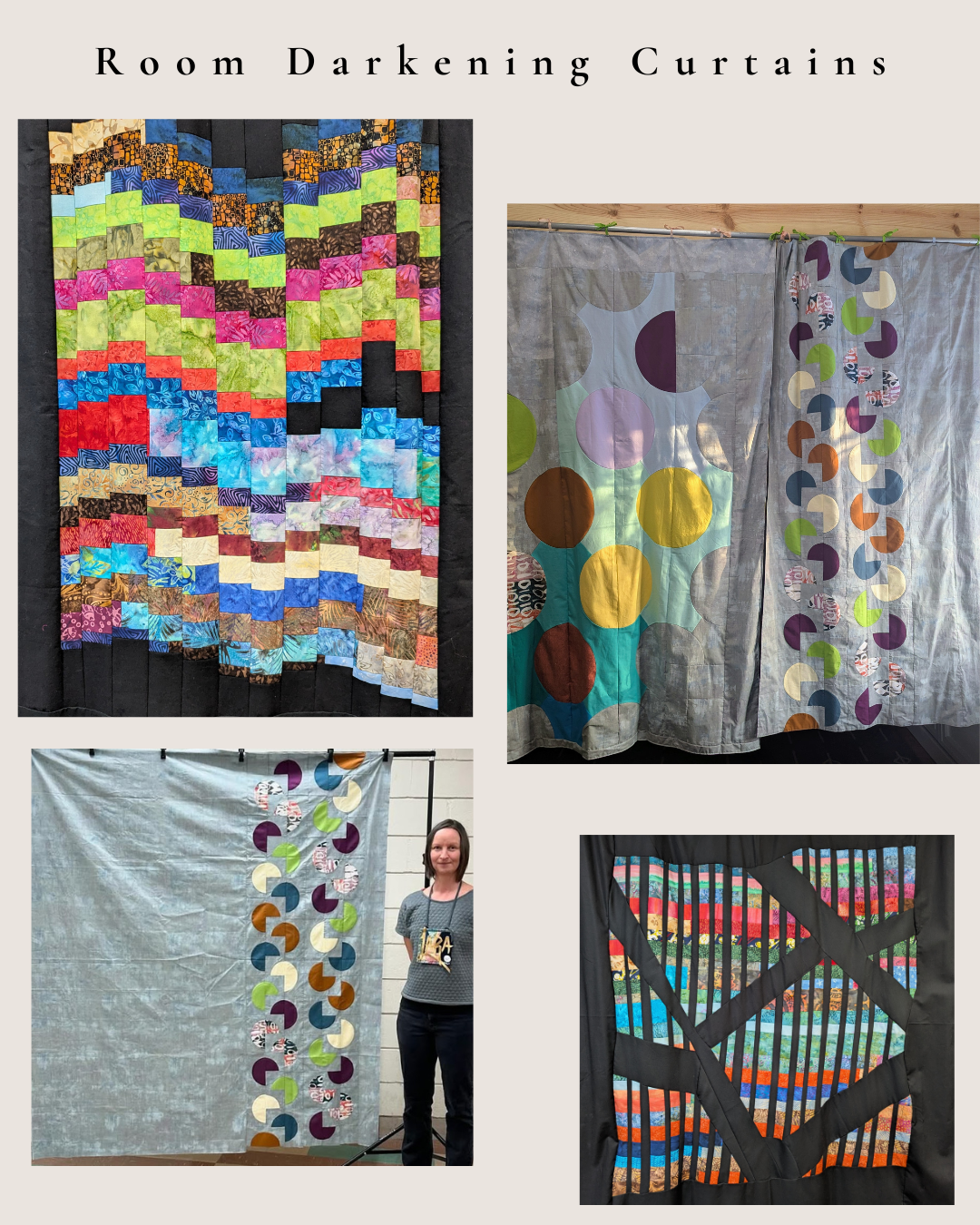 Room darkening curtains for a full night's sleep